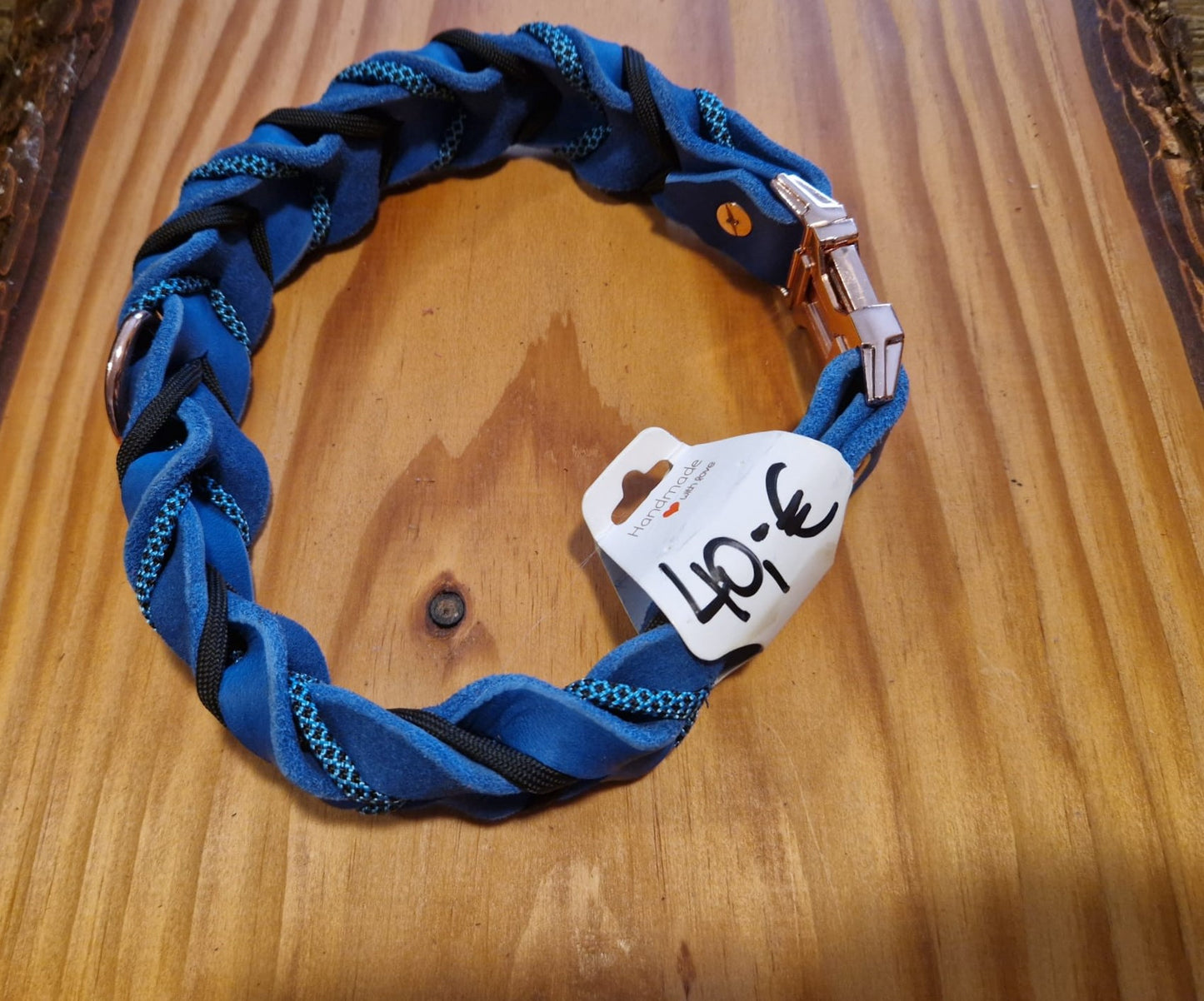Halsband Blau