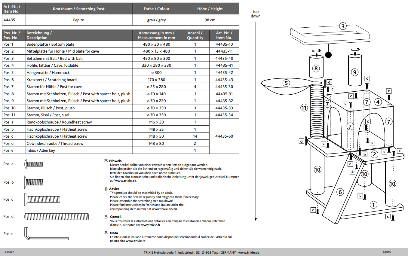 Junior Kratzbaum Pepino