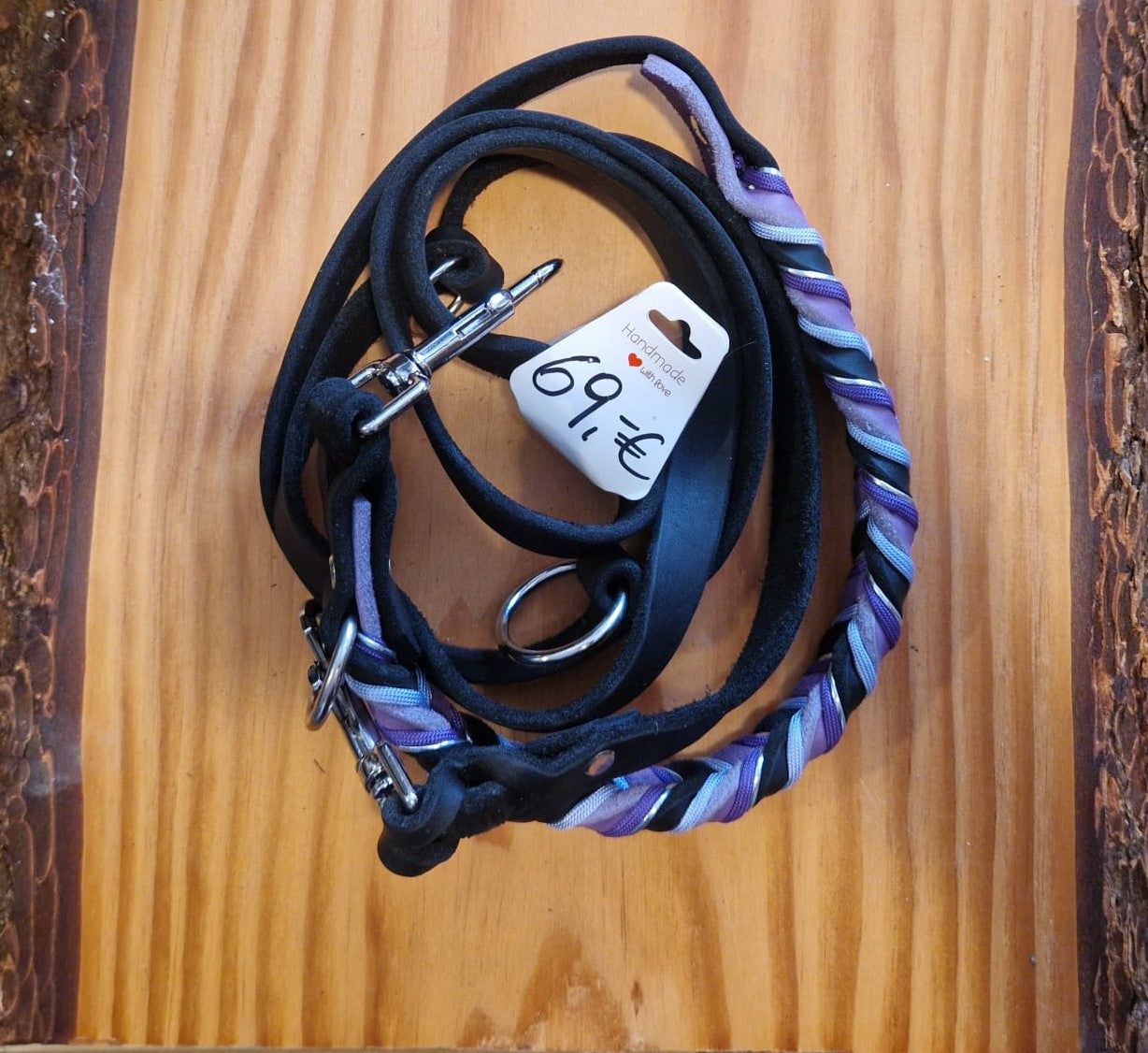 Leine Schwarzer Orchideenzauber