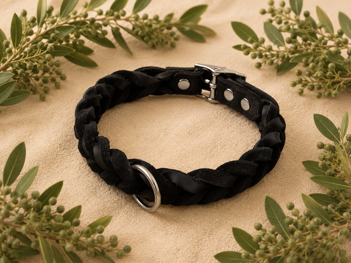 Halsband Schwarz