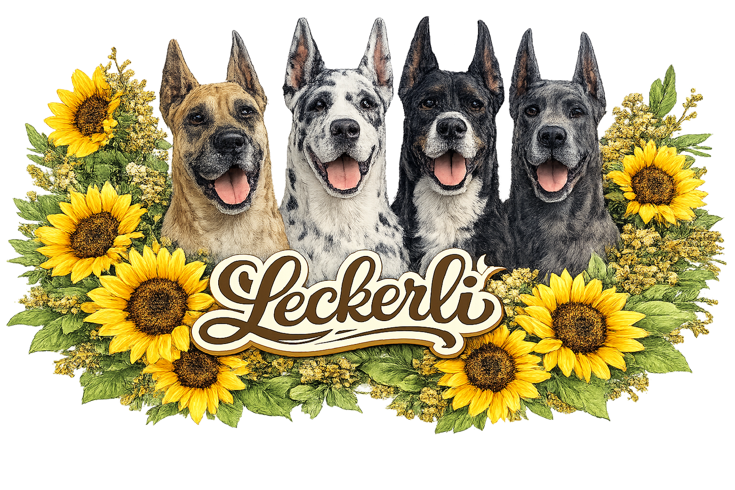 Vorratsglas für Leckerlis mit Hundemotiven