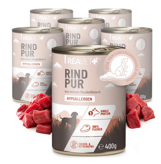 Reafet Rind Pur 6x400g