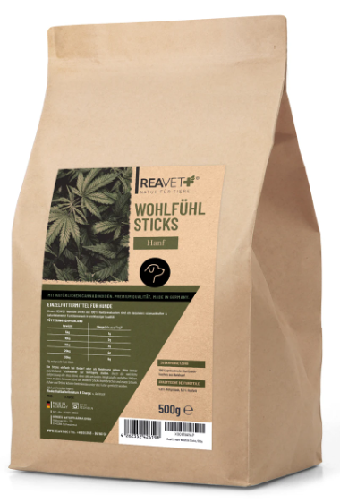 Hanf Wohlfühl Sticks 500g