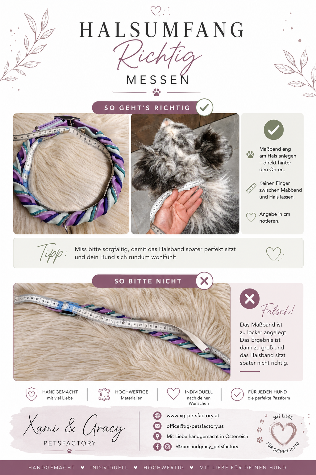 Halsband XS-S